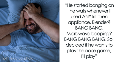 Man Stirs Trouble Every Time Neighbor Uses Any Kitchen Appliance, She Serves Him A “Vocal” Revenge