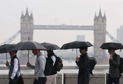 London weather: Commuters face wet morning rush hour as thunderstorms set to hit capital