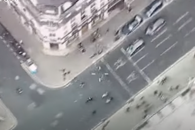 Watch: Police helicopter chases mobile phone thief through London