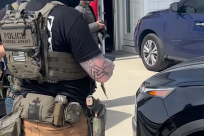 Homeland Security hits back at claims ICE agent at Martha’s Vineyard has ‘white supremacist’ tattoo