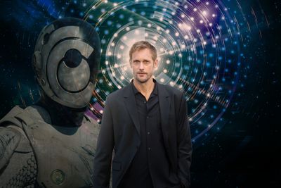 Alexander Skarsgård gets a comedic break