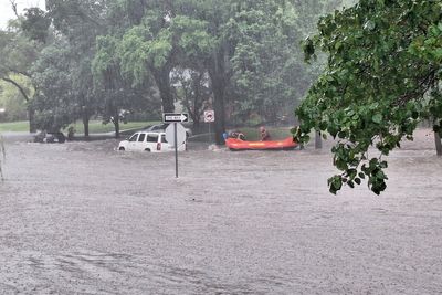 1 dead after severe weather tears through central US, including flooding in Texas and Kansas