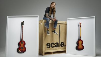 From Paul McCartney’s Höfner to Dave Grohl’s Trini Lopez and Joan Jett’s Melody Maker –a 1:1 scale photography exhibition of famous guitars is heading to London