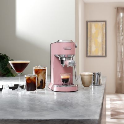 De'Longhi's new pink coffee machine is the perfect way to add personality to your worktop – with a host of sleek features