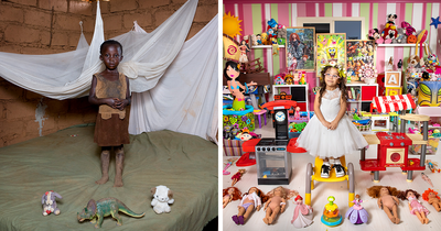 The Series “Toy Stories” Focuses On Children Around The World Showcasing Their Toy Collections (24 Pics)