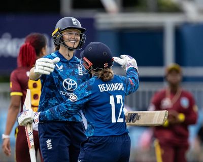 Jones and Beaumont make ODI history as England thrash West Indies and seal series
