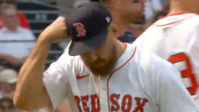 Red Sox Pitcher Punches Himself in the Head After Rough Outing vs. Angels
