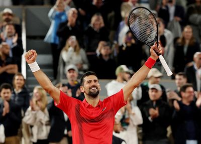 French Open: Djokovic downs Zverev to set up semifinal against Sinner