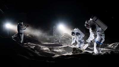Europe stages a moon landing to learn how to photograph the real thing (photos)