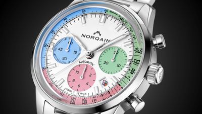 New Norqain chronograph uses ice cream to remind us what is most important