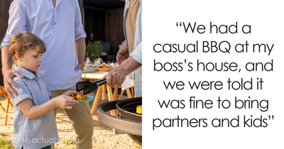 Woman Brings Son To Work BBQ, Coworker Snaps: “Had To Set Boundaries”