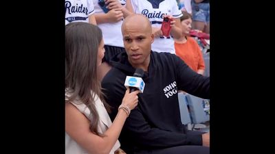 Richard Jefferson Shows Out at WCWS in Oklahoma Ahead of NBA Finals Gig