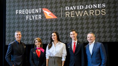 David Jones eyes growth with new airline points deal