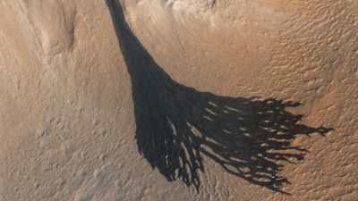 Long, dark 'streaks' spotted on Mars aren't what scientists thought
