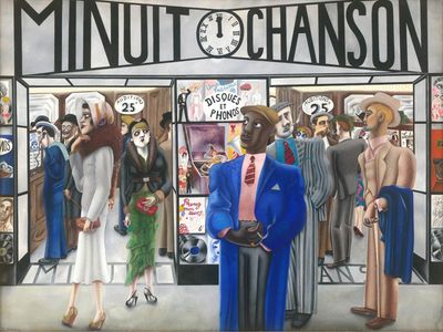 Jazz, Paris and war’s brutality: the radical watercolours of Edward Burra, British art’s great unknown