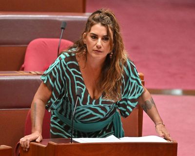 Lidia Thorpe urges Albanese to ‘do his homework’ as PM insists Dorinda Cox allegations have been ‘dealt with’