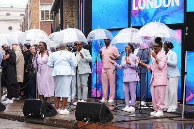 Harry and Meghan’s wedding singers perform for King at culture festival