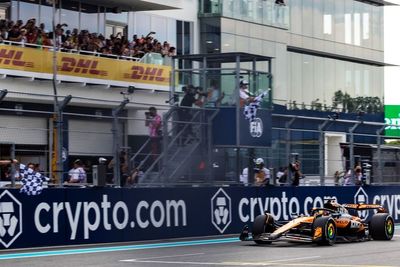 This is why F1 waves two chequered flags to end its races