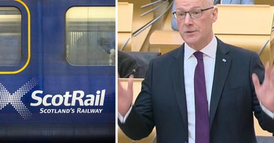 John Swinney responds to 'controversial' ScotRail AI voiceover row