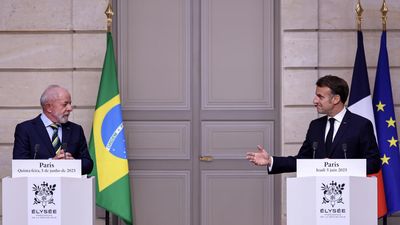 Brazil's Lula urges Macron to 'open your heart' to EU-Mercosur trade deal