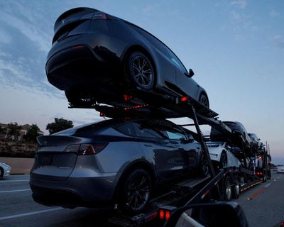 UK sales of new Tesla cars slump by more than a third amid Musk backlash