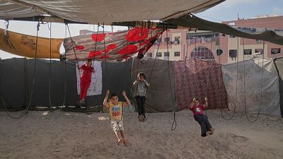 Gaza’s Eid al-Adha celebrations shadowed by war, shortages and soaring prices