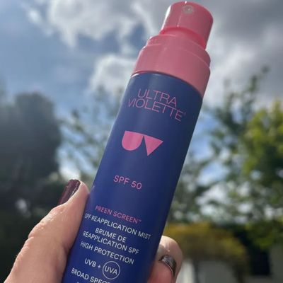 I am truly terrible at reapplying my SPF—this protective mist takes the hard work out of topping up