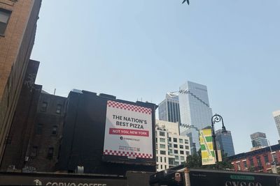 The New York billboard dividing Americans