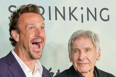 Jason Segel reveals X-rated text he received from Harrison Ford after casting on Shrinking
