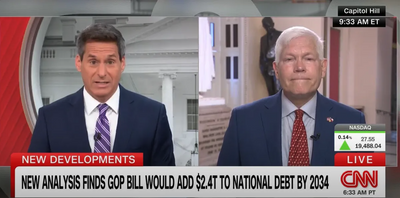 Republican Lawmaker Insists His Party is 'Stuck' Trying to Pass Trump's 'Big, Beautiful Bill' Despite Being Against Raising the Deficit
