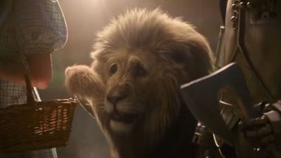Surprise, everyone hates the CGI lion in the new Wicked: For Good trailer