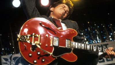 “I said, ‘I want to riff through all of my favorite guitarists –doing Jimi Hendrix behind the head, Pete Townshend’s windmill, the Eddie Van Halen hammer thing”: Michael J. Fox and others discuss the Back to the Future guitar – and a clue to its identity