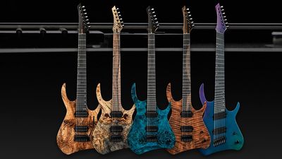 “Designed to be featherlight without compromising tone”: Kiesel debuts the Kyber – a customisable, super-shreddable and radically contoured electric guitar that weighs as little as 6lbs