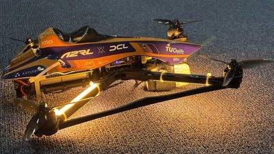AI drone beats human champions for the first time at Abu Dhabi racing event – new deep neural network sends control commands directly to motors in significant leap