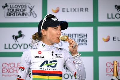 Ten years after lanterne rouge finish in Tour of Britain Women, Kim Le Court returns for opening stage triumph