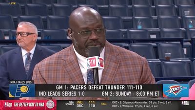 Shaquille O'Neal Stresses the Stakes of NBA Finals After Thunder Collapse vs. Pacers