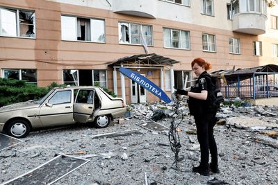 At least six killed in Russian drone and missile attack on Ukraine