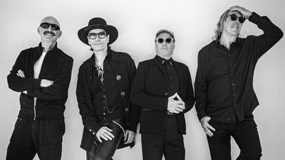 Watch pro-shot video of a full King Crimson set from Adrian Belew, Tony Levin, Steve Vai and Danny Carey