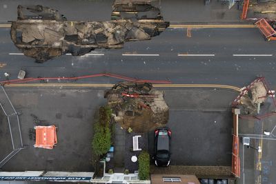 Discovery leads to fresh clue over cause of Surrey sinkhole
