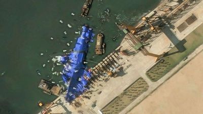 North Korea salvages capsized destroyer after Kim Yong-un slams 'criminal' failed launch