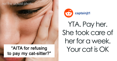 “AITA For Refusing to Pay My Cat-Sitter?”
