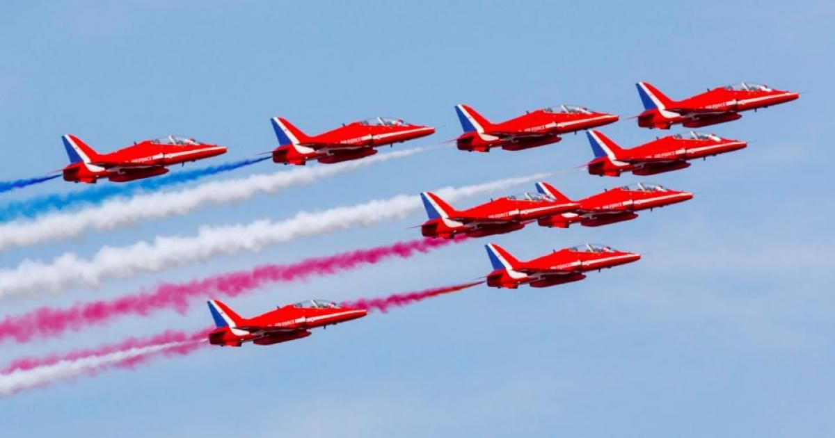 RAF Lossiemouth to celebrate with Red Arrows flyover…