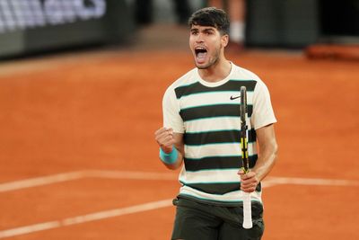Carlos Alcaraz to defend French Open title in final as Lorenzo Musetti retires