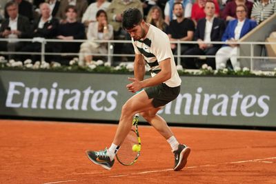 Carlos Alcaraz returns to French Open final after Lorenzo Musetti retires hurt