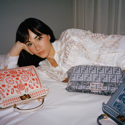 Aitana Serves Red-Hot Attitude for Fendi's new Summer 2025 Campaign