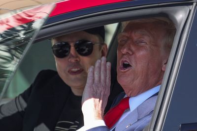 Donald Trump hits back in Elon Musk feud saying Space X boss 'out of his mind' and considers selling Tesla