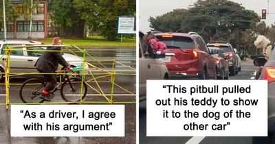 50 Times People Saw Something Funny, Weird, Or Interesting On The Road And Just Had To Document It