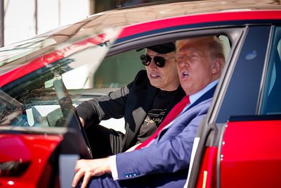 Trump selling Tesla over Musk feud