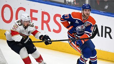 Connor McDavid Has Amusing Line About His Game-Tying Assist in Game 1 vs. Panthers
