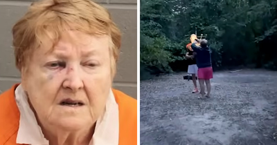 ‘Bagpipe Karen’ Gets Instant Karma After Violently Raging Out At Man In Park And Attacking His Wife